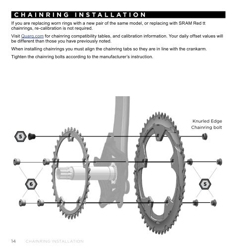 95.6118.003.000 Rev B Copyright ©SRAM LLC, 2012 - Quarq