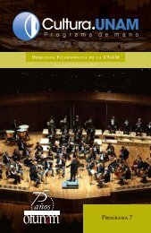 Descargar programa completo - Música UNAM - Universidad ...