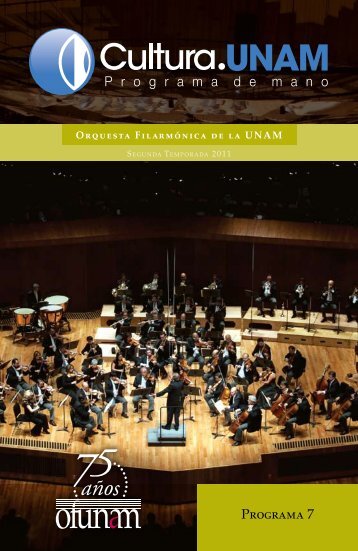 Descargar programa completo - Música UNAM - Universidad ...