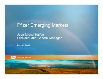 Pfizer Emerging Markets