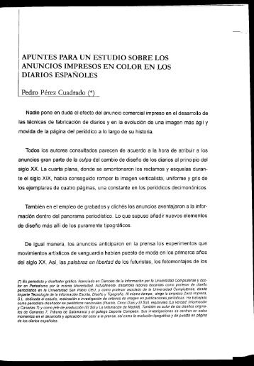 apuntes para un estudio sobre los anuncios impresos en color en los