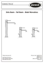 Estio Basin Monobloc - Jacuzzi