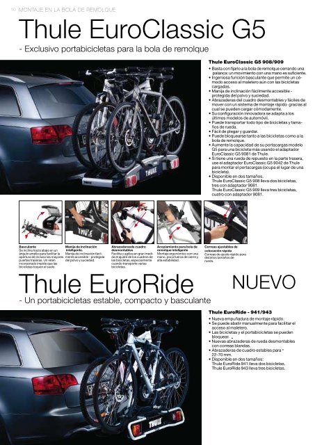 Catálogo Thule 2010 - Amigos del ciclismo