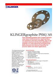KLINGERgraphite PSM/AS - Chryssafidis