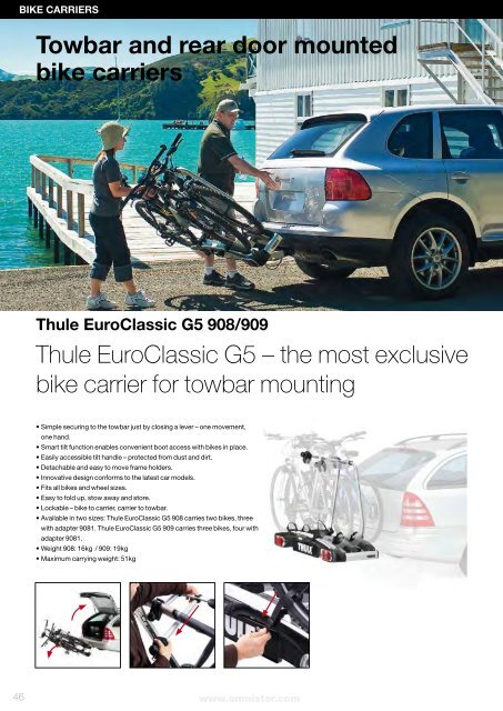 thumbnail image 2 of Thule 1500052261 EuroClassic 4th Bike Arm For 928/929 Carriers – Genuine Part 2 of 5
