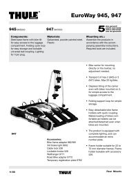 thule 945 bike carrier
