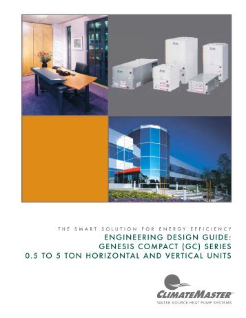 GC Spec Catalog.indd - Climatemaster