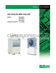Air cooled mini chiller - climas - Climayoreo