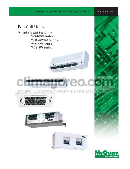 Fan Coil Units - Climayoreo