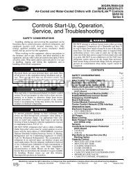 Controls Start-Up, Operation, Service, and ... - Climayoreo