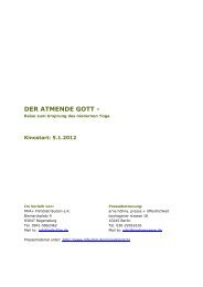 der atmende gott - MFA Film