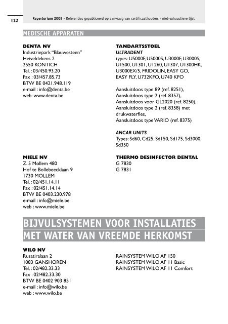 Repertorium Technische voorschriften binneninstallaties - Tmvw