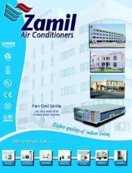 Chilled water Fan Coil Units - Zamil Air Conditioners