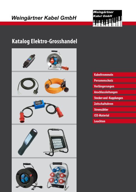 ansehen ... (als PDF) - Weingärtner Kabel GmbH