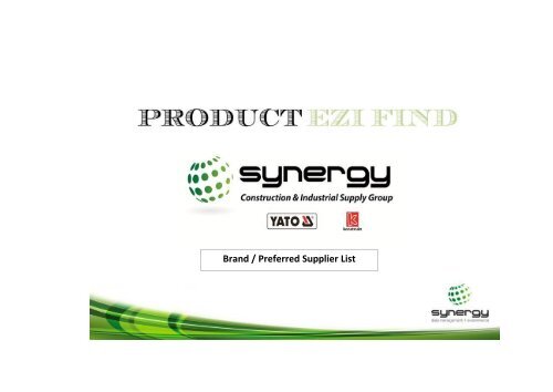 Product EZI Find Brand Supplier Part 3