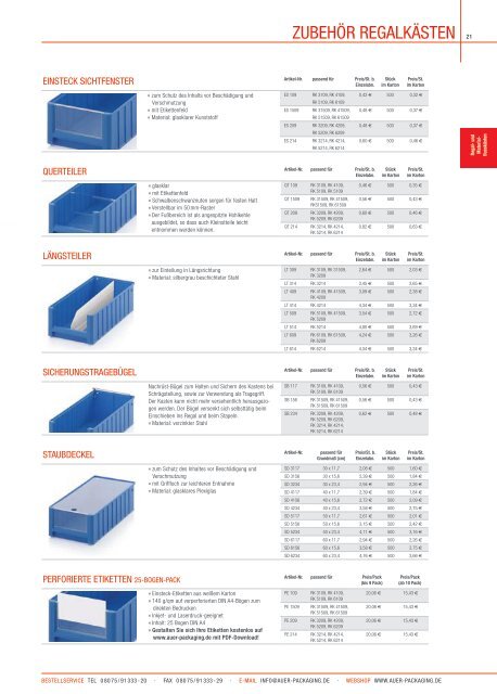 Katalog als PDF - AUER Packaging