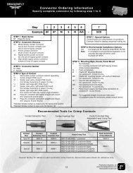 DF Part Number Selection Page - Positronic Industries Inc