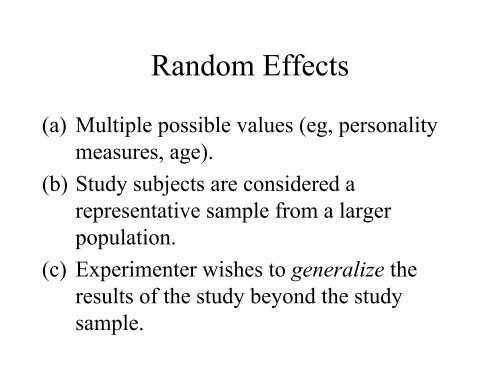 Lecture 4: Principles of Psychometrics: Reliability II - jhsph ocw