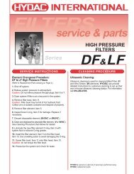 DF & LF Service & Parts - Airline Hydraulics