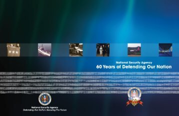 NSA 60th Anniversary Book (PDF) - National Security Agency