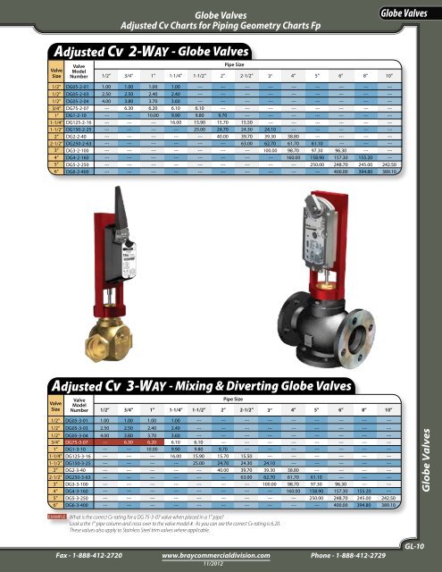 Globe Valves - Bray Controls