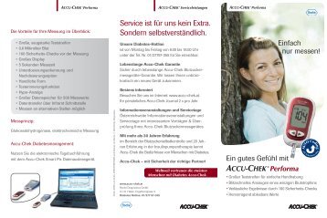 Accu-chek® Performa - Diabetes Austria