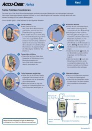 Accu-Chek Aviva Kurzbedienungsanleitung - PDF-Dokument