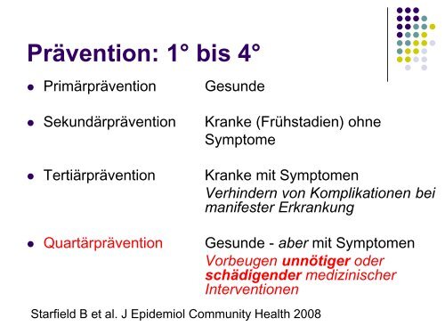 Quartäre Prävention - congress-info.ch | Home