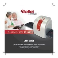 USEr GUiDE Rollei DiaFilmScanner DF-S 60 SE