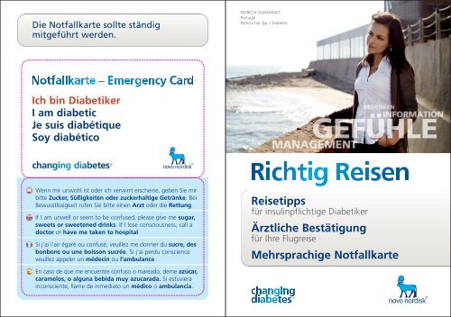 Richtig reisen (.pdf) - Novo Nordisk Österreich