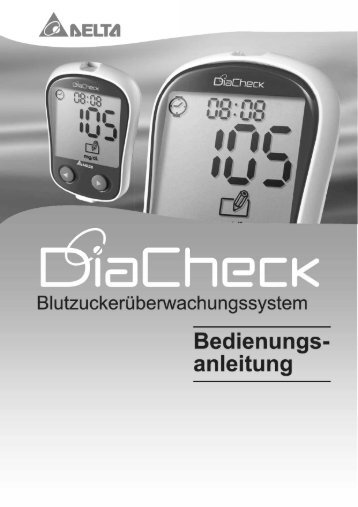 Gebrauchsanleitung Blutzucker-Messsystem - MEDPRO-Shop ...