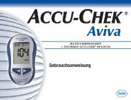 Accu-Chek Aviva Komplette Bedienungsanleitung deutsch