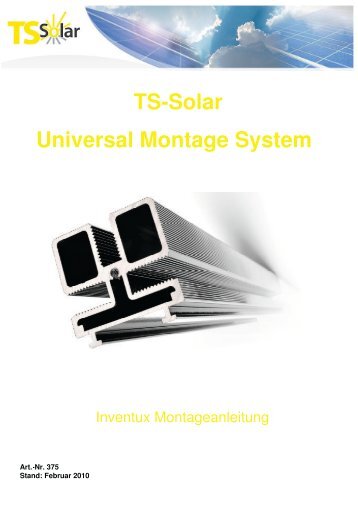 Universal Montage System TS-Solar