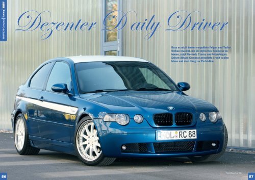 BMW 4-09 056-061 E46 Compact blau - Tuning Cars Marktplatz
