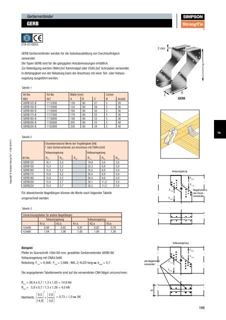 Holzverbinder Katalog - SchraubenExpress.de