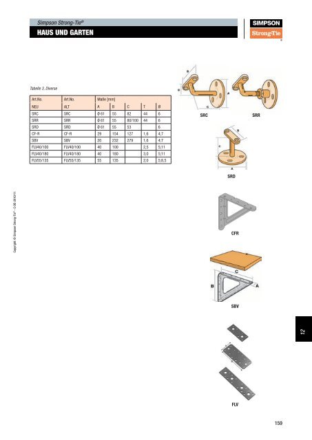 Holzverbinder Katalog - SchraubenExpress.de