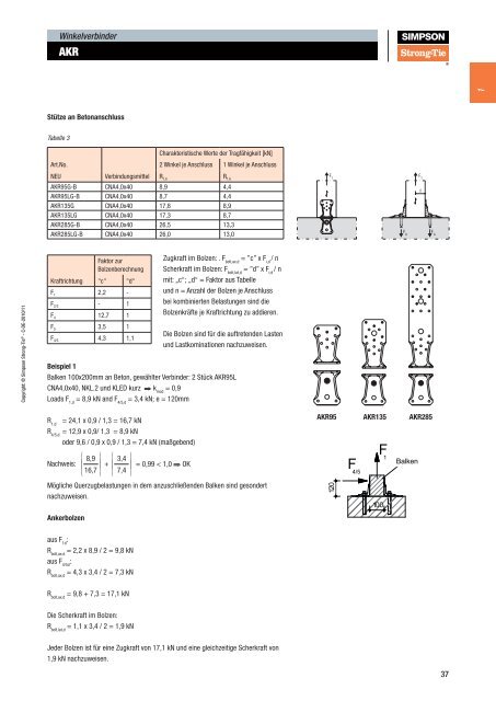 Holzverbinder Katalog - SchraubenExpress.de