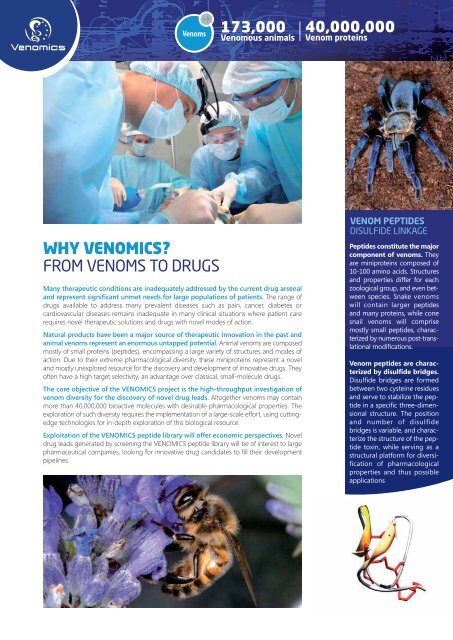 plaquette venomics pdf