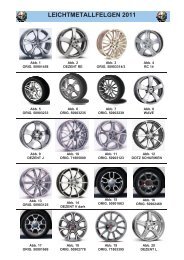 LEICHTMETALLFELGEN 2011