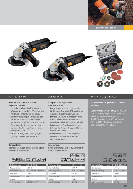 Protool Katalog - E.W. NEU GmbH