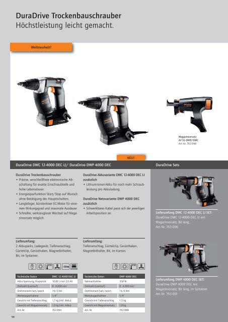 Protool Katalog - E.W. NEU GmbH