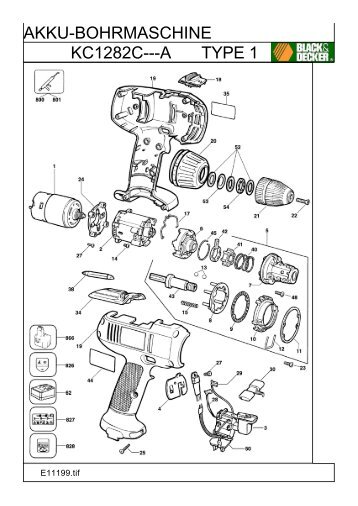 Black und Decker Ersatzteilliste ...