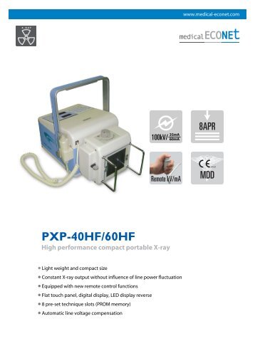 PXP-40HF/60HF - medical ECONET