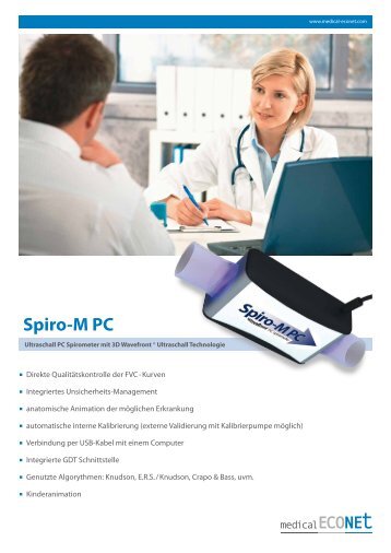 Spiro-M PC - medical ECONET