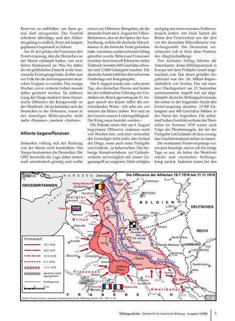 Die Westfront 1918 Von Gehorsamsverweigerungen zur ... - MgFa