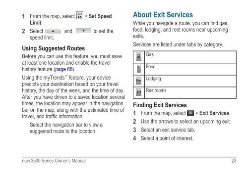 Garmin: Nuvi 3500 Series Owner's Manual