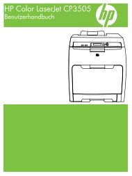 HP Color LaserJet CP3505 User Guide - DEWW