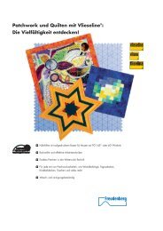 Patchwork und Quilten mit Vlieseline®: Die Vielfältigkeit entdecken!