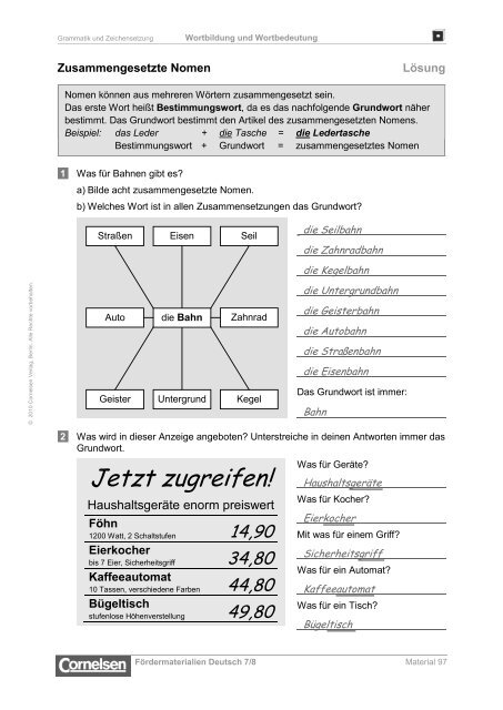 D7-8_2.1 Wortbildung & Wortbedeutung_Lsg - Schulen Frauenfeld