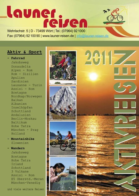 Aktiv Sport Launer Reisen - 